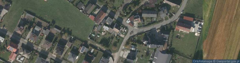 Zdjęcie satelitarne Wiejska ul.