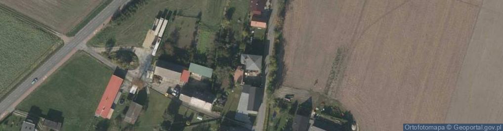 Zdjęcie satelitarne Wiejska ul.