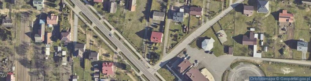 Zdjęcie satelitarne Wierzawice ul.