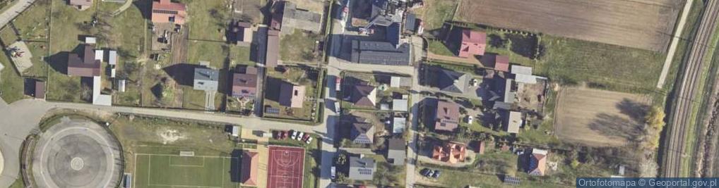 Zdjęcie satelitarne Wierzawice ul.