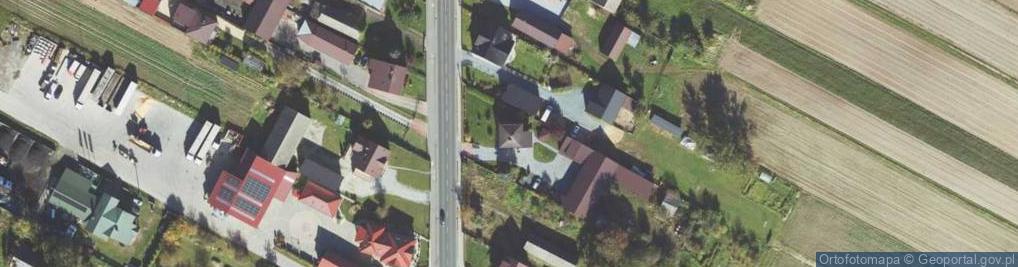 Zdjęcie satelitarne Wierzbie ul.