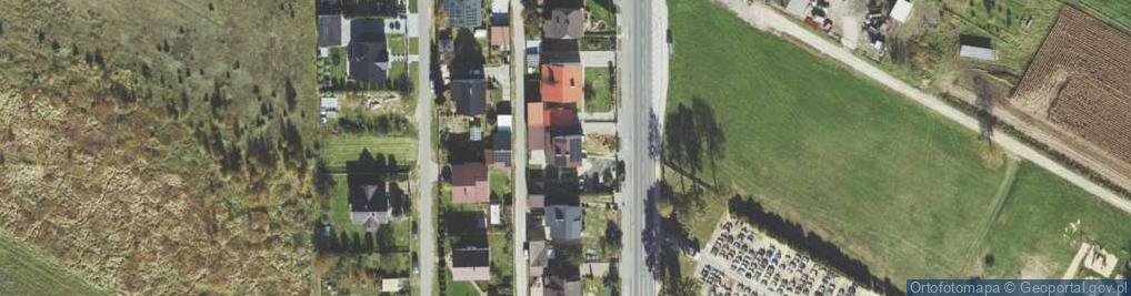 Zdjęcie satelitarne Wierzbie ul.