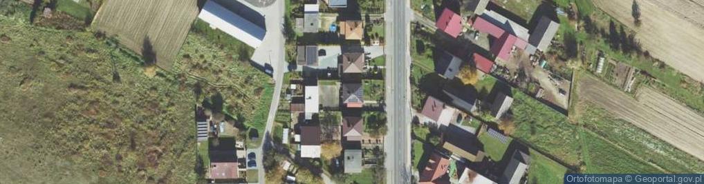 Zdjęcie satelitarne Wierzbie ul.