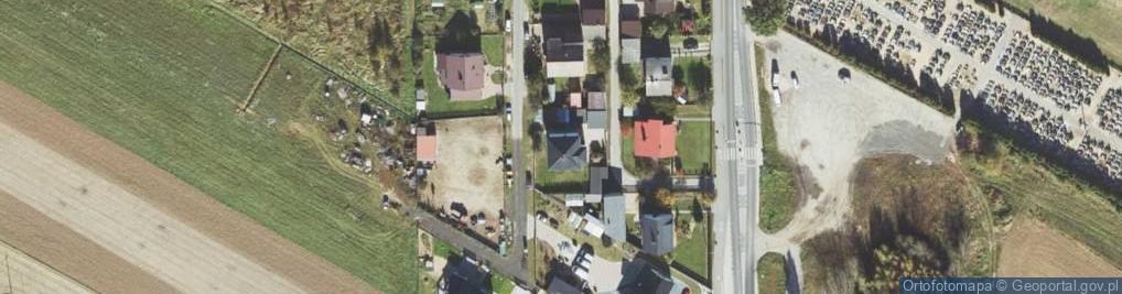 Zdjęcie satelitarne Wierzbie ul.