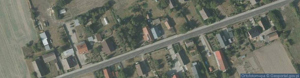 Zdjęcie satelitarne Wierzbie ul.