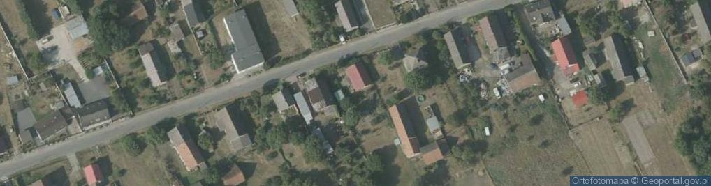 Zdjęcie satelitarne Wierzbie ul.