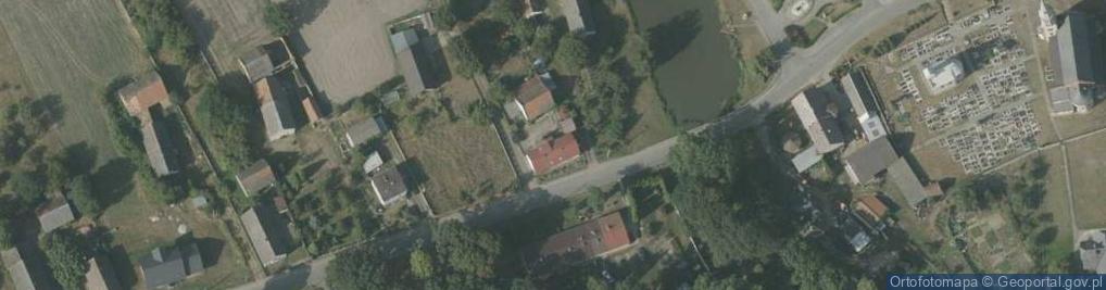 Zdjęcie satelitarne Wierzbie ul.