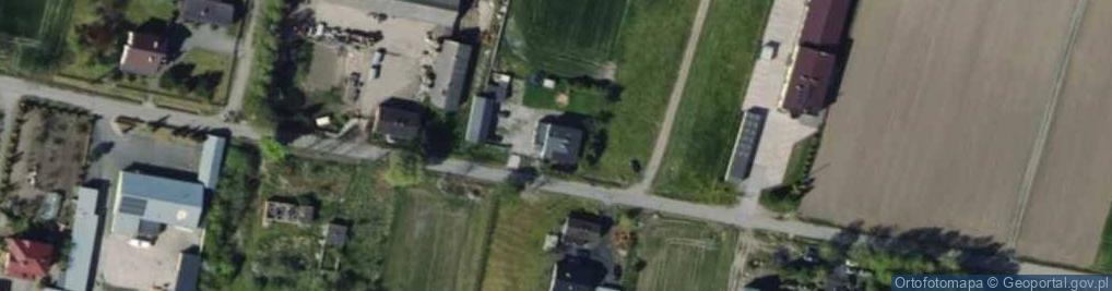 Zdjęcie satelitarne Wierzbie ul.