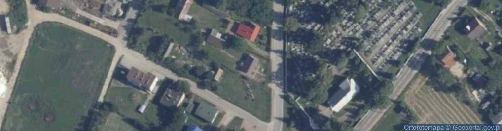 Zdjęcie satelitarne Wierzbno ul.
