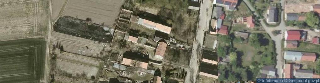 Zdjęcie satelitarne Wierzbno ul.