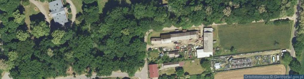 Zdjęcie satelitarne Wierzbno ul.