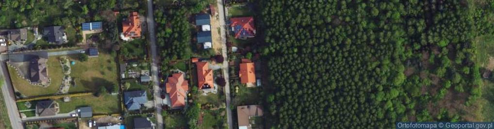 Zdjęcie satelitarne Wiśniowa ul.