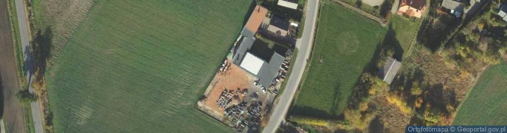 Zdjęcie satelitarne Wierzchucin Królewski ul.