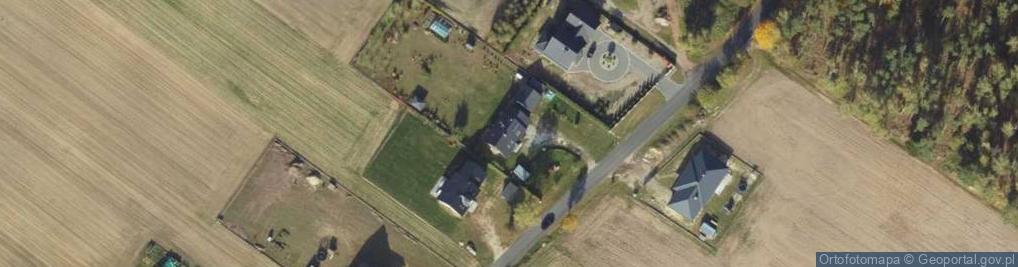 Zdjęcie satelitarne Wierzchucin Królewski ul.