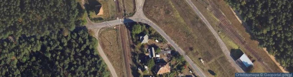 Zdjęcie satelitarne Wierzchucin ul.