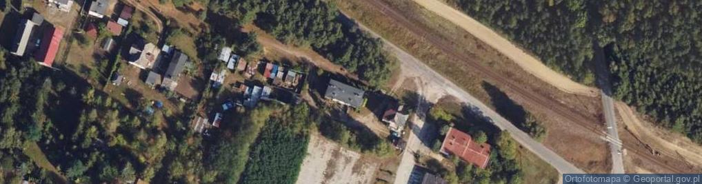 Zdjęcie satelitarne Wierzchucin ul.
