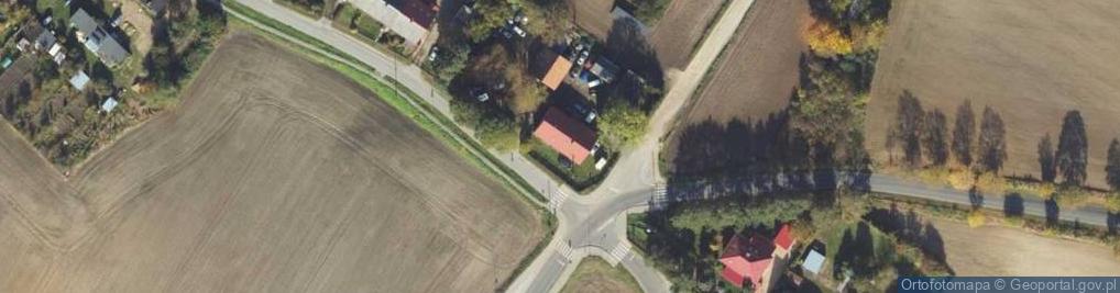 Zdjęcie satelitarne Wierzchucinek ul.