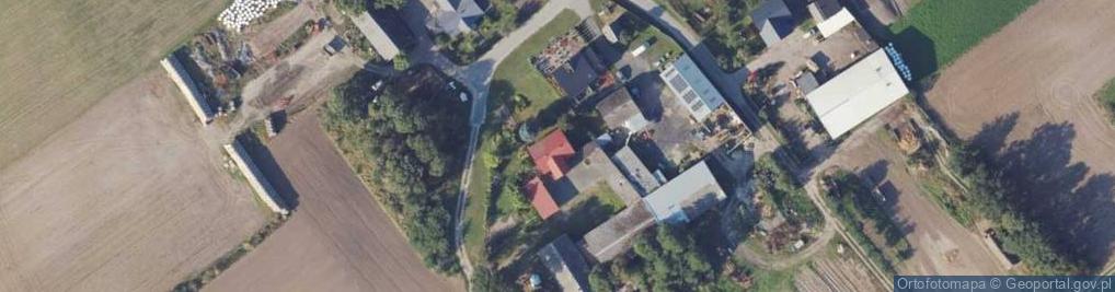 Zdjęcie satelitarne Wiewiórczyn ul.