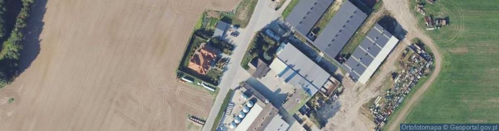 Zdjęcie satelitarne Wiewiórczyn ul.