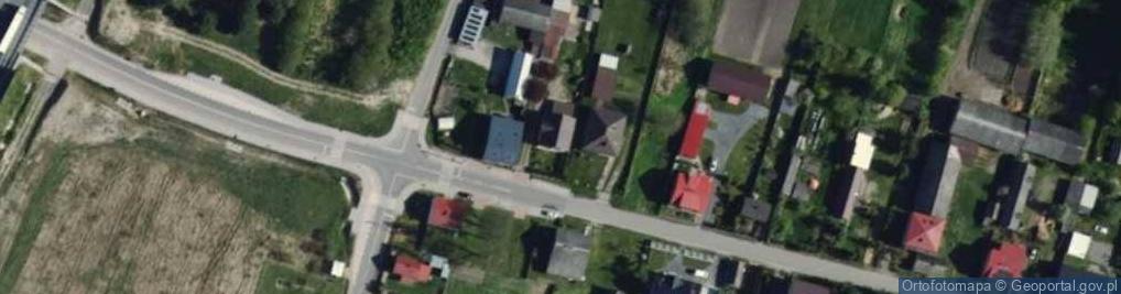 Zdjęcie satelitarne Wikłów ul.