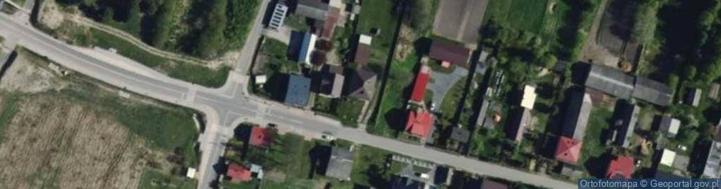 Zdjęcie satelitarne Wikłów ul.
