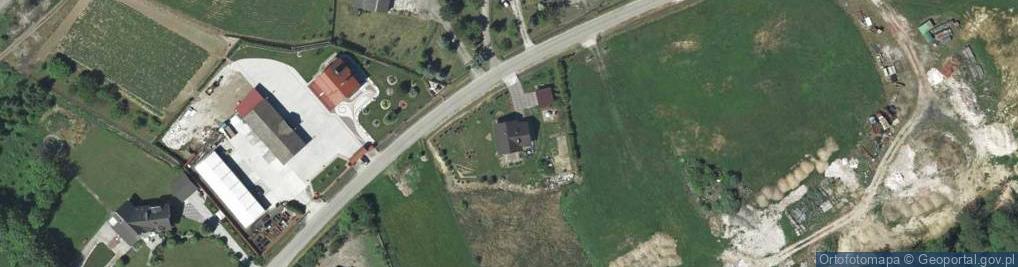 Zdjęcie satelitarne Wiktorowice ul.