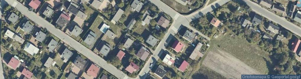 Zdjęcie satelitarne Wiejska ul.