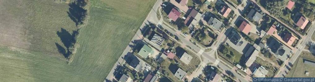 Zdjęcie satelitarne Wiejska ul.