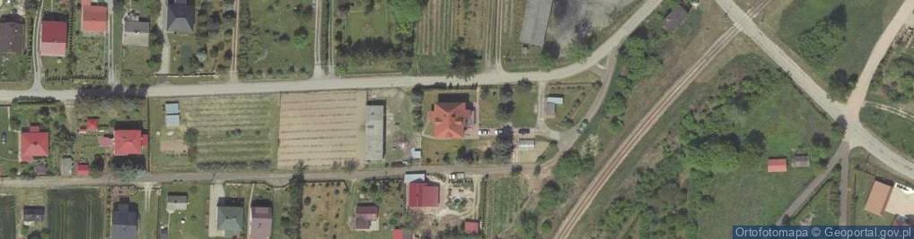 Zdjęcie satelitarne Wilkołaz-Stacja Kolejowa ul.
