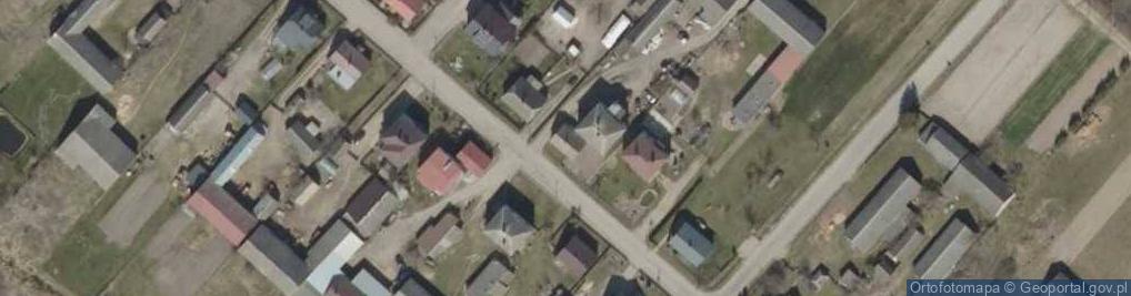 Zdjęcie satelitarne Wilkowo Stare ul.