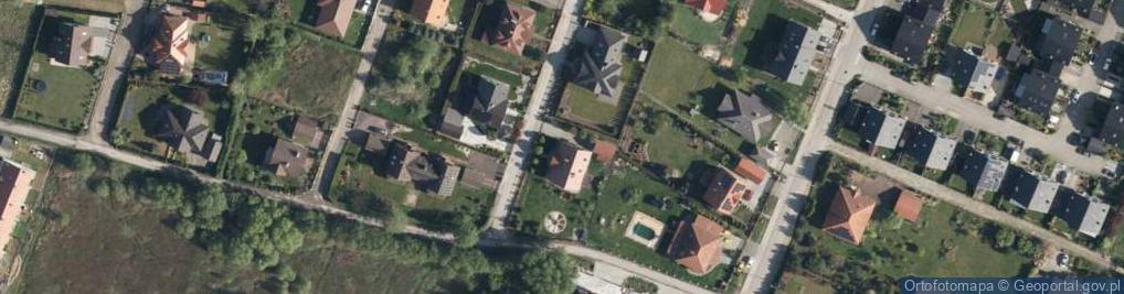 Zdjęcie satelitarne Wiosenna ul.