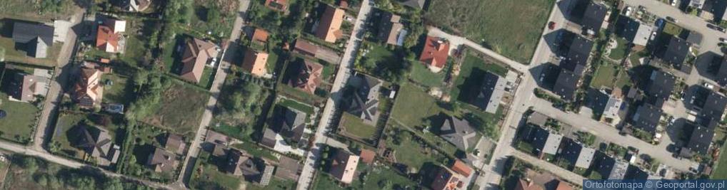 Zdjęcie satelitarne Wiosenna ul.