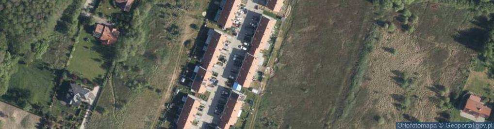 Zdjęcie satelitarne Wiśniowe Wzgórze ul.