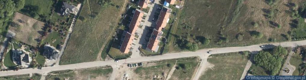 Zdjęcie satelitarne Wiśniowe Wzgórze ul.