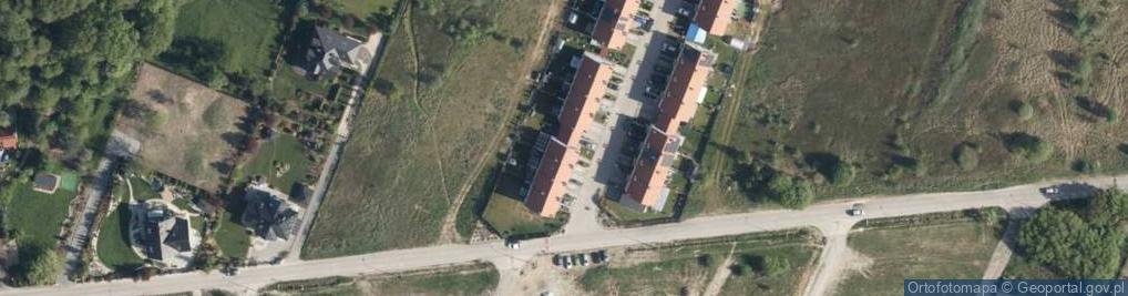 Zdjęcie satelitarne Wiśniowe Wzgórze ul.