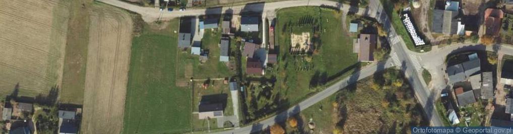 Zdjęcie satelitarne Wiskitno ul.
