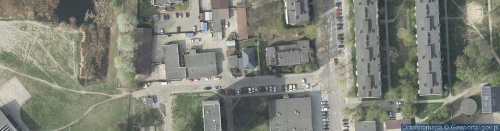 Zdjęcie satelitarne Wiejska ul.