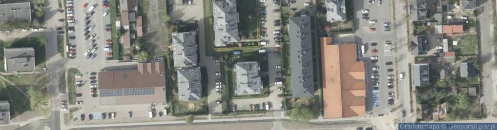Zdjęcie satelitarne Wiejska ul.