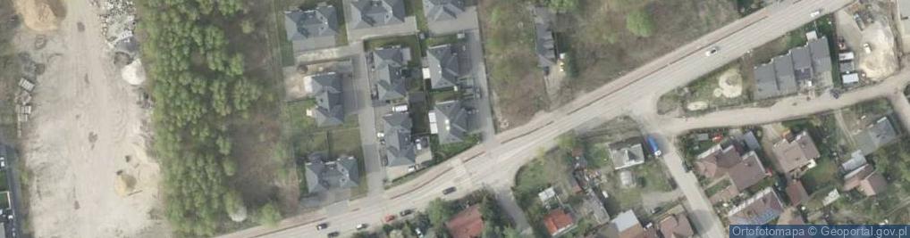 Zdjęcie satelitarne Wiosenna ul.
