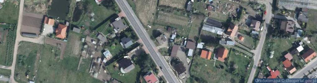 Zdjęcie satelitarne Wiejska ul.