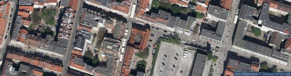 Zdjęcie satelitarne Więzienna ul.