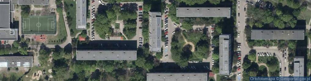 Zdjęcie satelitarne Wieczysta ul.