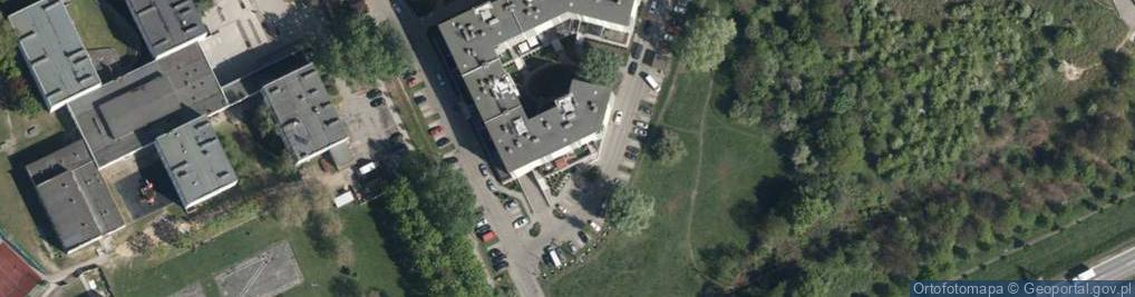 Zdjęcie satelitarne Wilanowska ul.