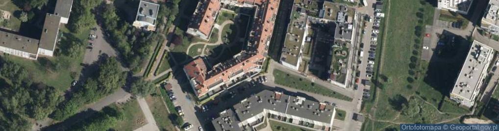 Zdjęcie satelitarne Wilanowska ul.
