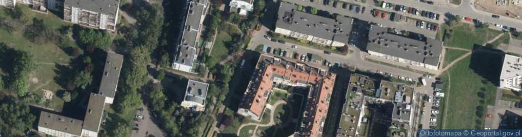 Zdjęcie satelitarne Wilanowska ul.