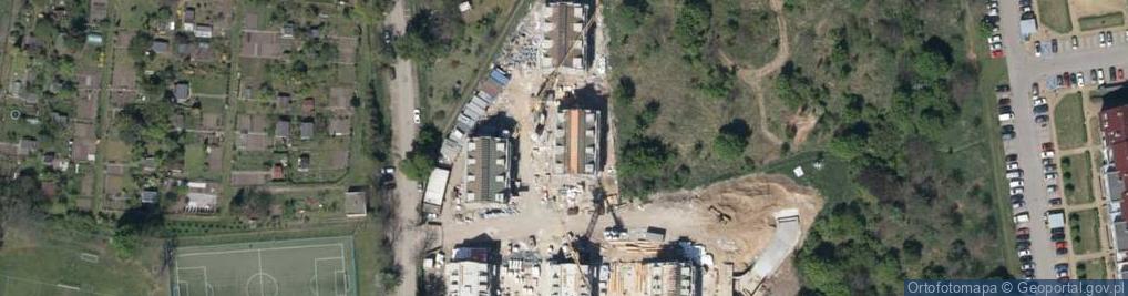 Zdjęcie satelitarne Wiaduktowa ul.