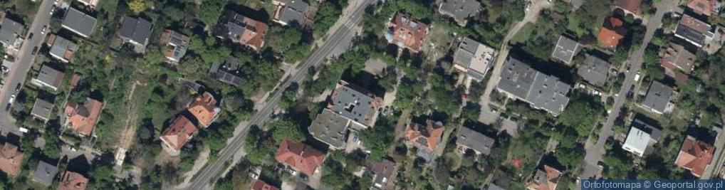 Zdjęcie satelitarne Wiosenna ul.