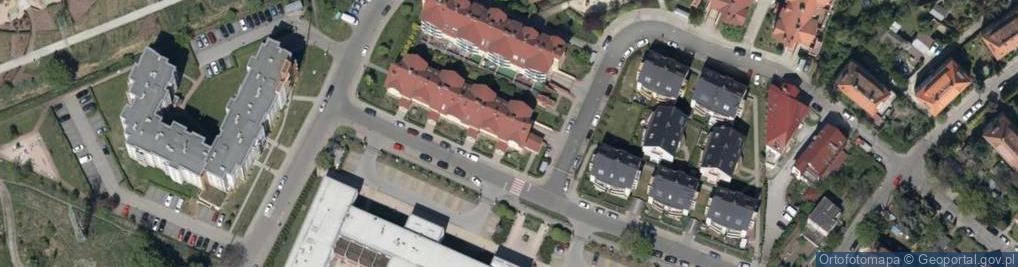 Zdjęcie satelitarne Wietrzna ul.