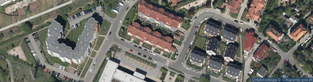 Zdjęcie satelitarne Wietrzna ul.
