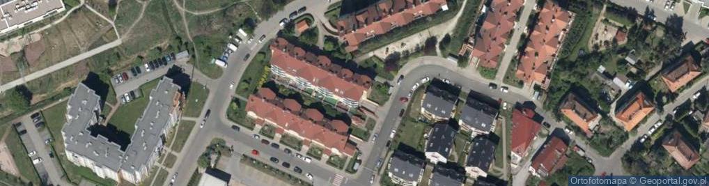 Zdjęcie satelitarne Wietrzna ul.